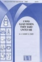 I Was Glad When They Said Unto Me SSATTB choral sheet music cover